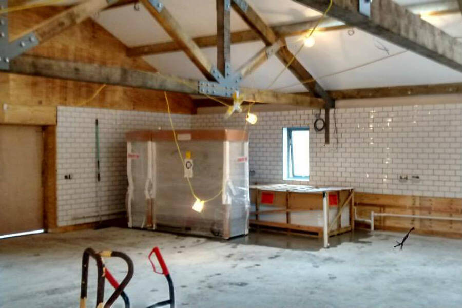 Our Story - Shop Fitting Begins