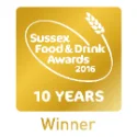 Sussex Food and Drink Awards Winner 2016