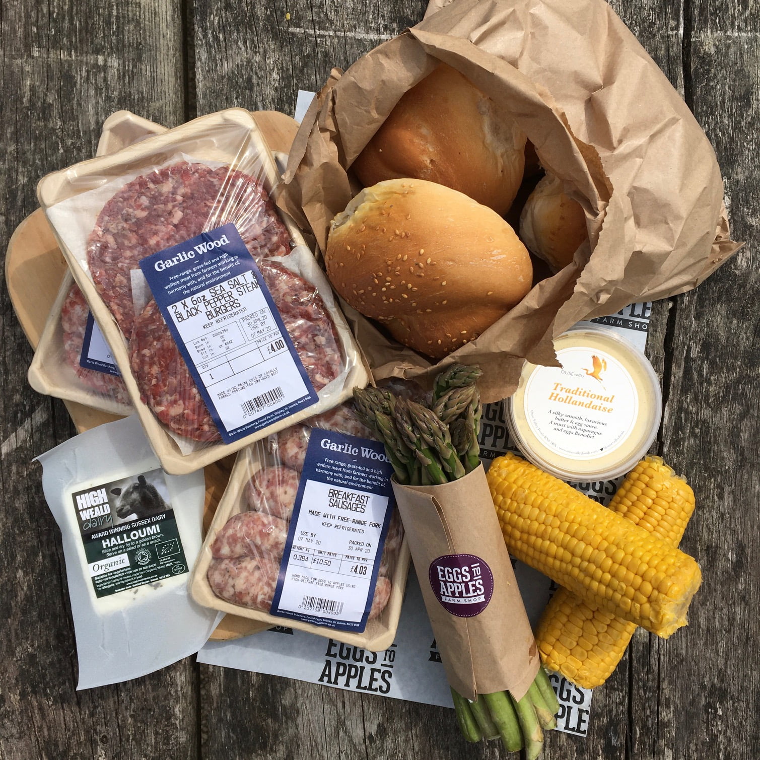 BBQ Box 2020 Eggs To Apples Pre-Order Service - Staff ready to help
